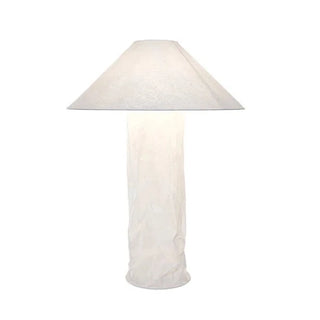 Handcrafted Japanese paper floor lamp – metal frame LED warm light