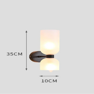 Interior Wall Light – Transparent Glass Wall Lamp | Modern LED Lighting Fixture