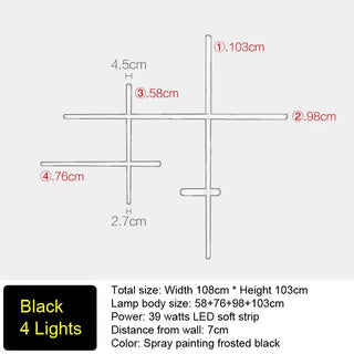 Minimalist LED Wall Light – Modern Living Room Lamp with Soft Ambient Lighting
