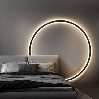 Modern Wall Lamp – Circle Wall Light | Ambient LED Lighting Fixture by Lumavera
