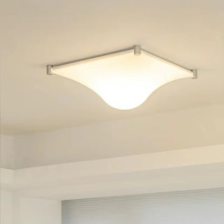 White Acrylic Wall Light – Modern Bedroom Wall Sconce with Soft LED Lighting