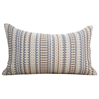 giovanni italia cushion cover artisan crafted luxury woven textile throw pillow 30x50 cm front view