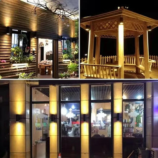 Modern Aluminum Wall Light – Durable Outdoor Lamp with LED Patio Lighting