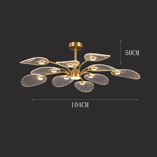 Acrylic LED Pendant Light – Modern Pendant Lighting With Remote & Touch Control