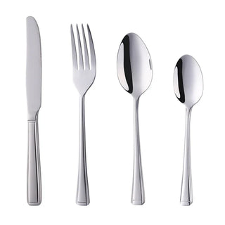luxury stainless steel cutlery modern dining set durable eco-friendly flatware set view
