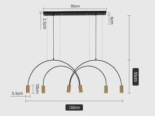 Contemporary Ceiling Light – Modern LED Fixture With Wooden Design & Easy Installation