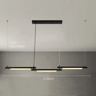 Modern Iron Chandelier – Elegant LED Lighting for Living & Dining Rooms