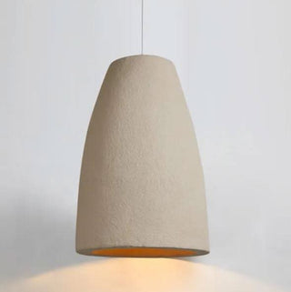 LED Pendant Light – Wabi Sabi Lighting Japanese Pendant Lamp With Brushed Nickel Finish