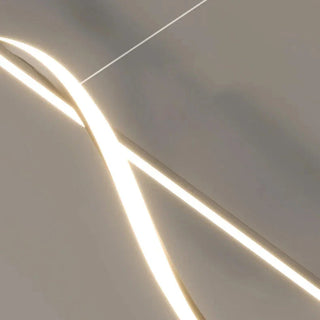 Contemporary Chandelier – Modern Pendant Light With App Controlled Dimmable Lighting