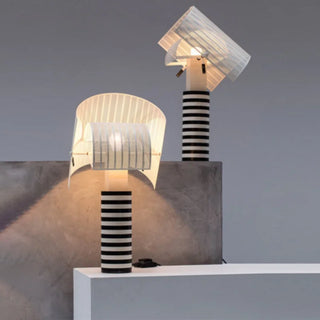 Black White Pendant Lamp – Modern LED Cord Light With Rotary Switch Control