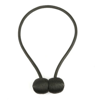 magnetic curtain tieback elegant polyester curtain holders fiamma neri front view