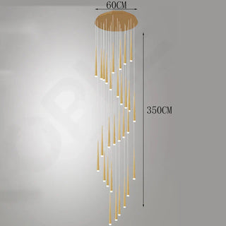 Modern Pendant Light – Alloy LED Hanging Light for Living Room Lighting
