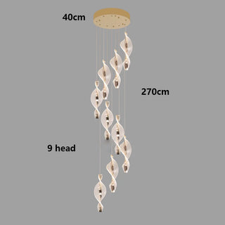 Modern LED Pendant Light – Adjustable Dimmable Ceiling Lamp for Living Room Lighting