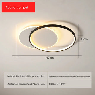 Dimmable LED Ceiling Light – Modern Frosted Design with Adjustable Soft Lighting