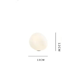 Soft Ceramic Table Lamp – Elegant Opal Glass Lighting with Versatile Design