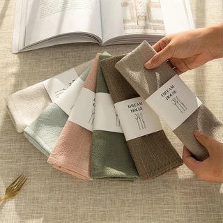flax placemat cloth non slip heat resistant table placemat dining alternate view