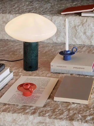 Vintage Marble Table Lamp – Nordic Retro Style Lighting | Easy To Assemble