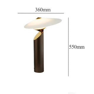 Metal Table Lamp – Classic LED Desk Lamp with Soft Warm Lighting for Bedroom