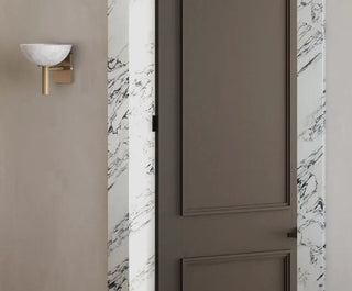 Marble Wall Light – Copper Wall Sconce | Soft Ambient Lighting for Bedroom