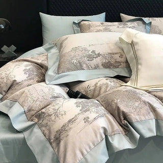 egyptian cotton bedding luxury 1000tc cotton bedding set mallorca design set view