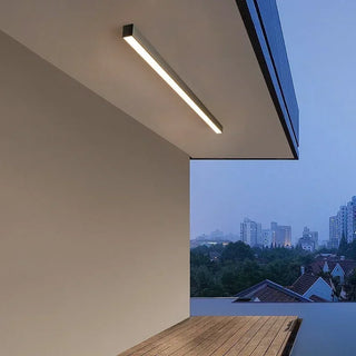 Indoor Outdoor Wall Light – Modern Aluminium Wall Lamp with Warm LED Lighting