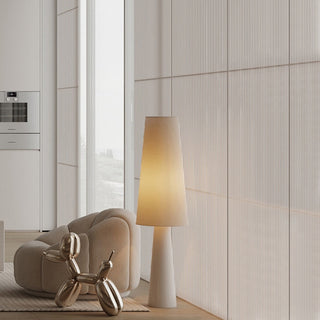 Minimalist ivory lamp — modern E27 ambient setting