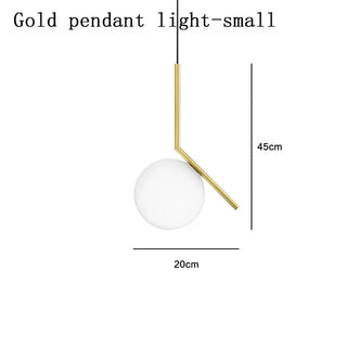 Art Deco Pendant Lamp – Polished Metal Chrome Pendant Light With LED Lighting
