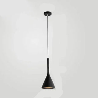 Conical Aluminum Pendant | Adjustable Cable Lighting - Matte Finish Light Fixture