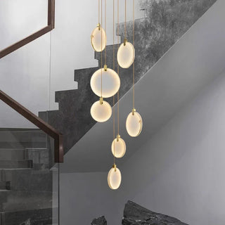 Suspension LED acrylique – Luminaire suspendu moderne pour éclairage de salon