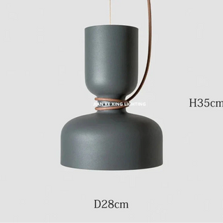 Industrial Pendant Light – Modern Wrought Iron Lighting Fixture for Bedroom & Restaurant