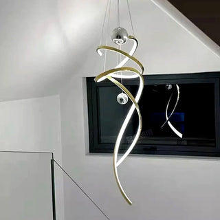 Modern LED Pendant Light – Dimmable Suspension Lamp for Living Room Lighting