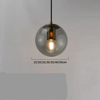 Modern Pendant Light – Gold Pendant Lamp With Glass Shade & Warm Ambient Lighting