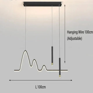 Scandinavian Ceiling Light – Dimmable LED Ceiling Lamp | Modern Adjustable Lighting