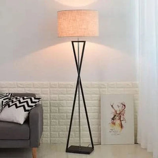 Floor Lamp Soft Light – Modern Designer Iron Fabric Lamp for Living Room