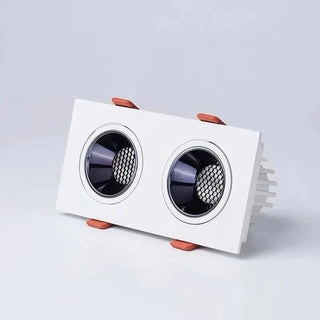 LED Recessed Spotlight Adjustable Square Design – Dimmable Aluminium Lighting