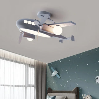 Bamboo Ceiling Light – Natural Kids Ceiling Lamp with LED Warm Ambient Lighting