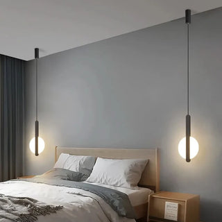 Modern Pendant Light – Black Pendant Lamp with Adjustable LED Lighting & Warm Ambiance
