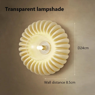 Resin Wall Light – Artistic Wall Sconce with Soft Glow Lighting for Living Room