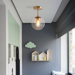 Glass Ball Ceiling Light – Durable Ambient Lighting | Modern Minimalist Fixture