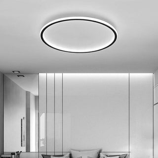Adjustable ultra-thin ceiling lamp, round LED minimalist design