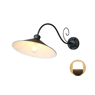 Vintage Metal Wall Light – Retro Outdoor Light With Iron Wall Sconce Finish