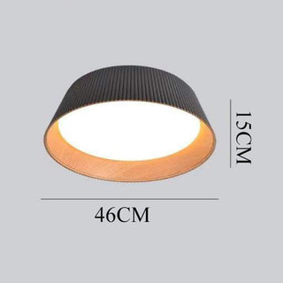 Modern minimalist resin ceiling lamp – Nordic flush installed