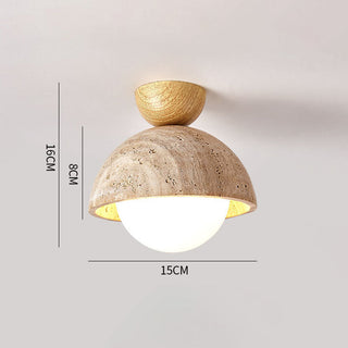 Yellow stone ceiling fixture industrial – dining room lamp