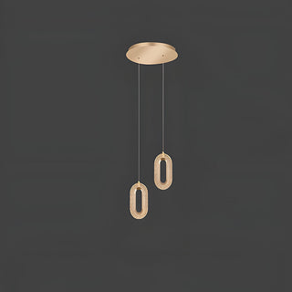 Suspension scandinave moderne - Suspension LED en alliage de zinc pour salon