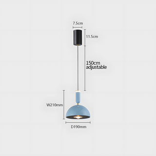 Suspension LED Bauhaus - Lampe Suspendue Moderne en Vitrail pour Salon