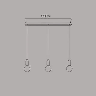Suspension en verre moderne – Luminaires suspendus LED élégants pour salon