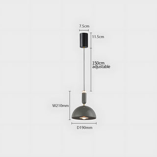 Suspension LED Bauhaus - Lampe Suspendue Moderne en Vitrail pour Salon
