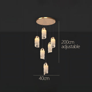 Acrylic Pendant Lights – Modern LED Fixtures With Warm Ambient Lighting For Living Room