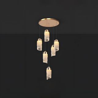 Acrylic LED pendant — modern warm ambient ceiling lamp