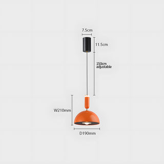 Suspension LED Bauhaus - Lampe Suspendue Moderne en Vitrail pour Salon